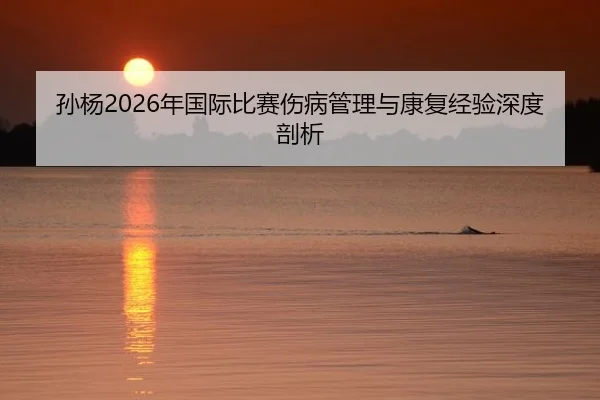 孙杨2026年国际比赛伤病管理与康复经验深度剖析